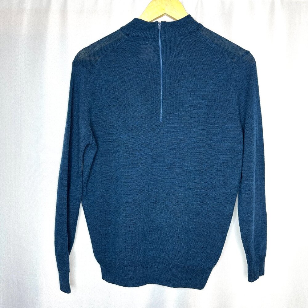 VTG Pendelton 100% Virgin Wool Mock Neck Sweater Made in USA Timeless, Sz 40/M‎ - Picture 2 of 5